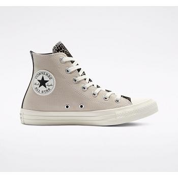 Converse Chuck Taylor All Star Digital Daze Hi Bezove / Cierne - Damske Vysoké Tenisky